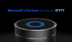 Cortana végre összejött az IFTTT-vel